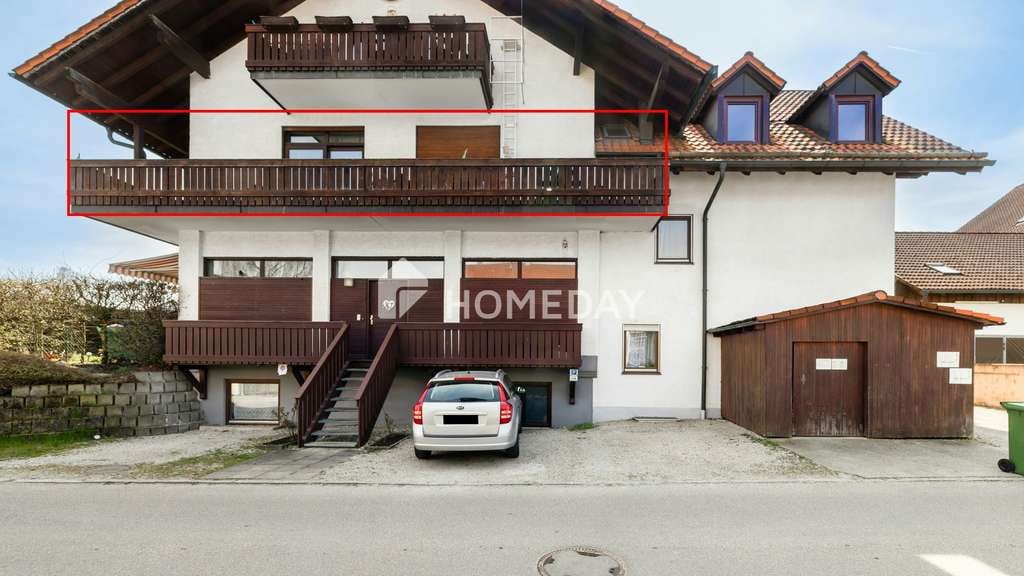 Immobilie in Nandlstadt - Attraktive 3-Zimmer-Wohnung mit Balkon, Garten und Stellplatz in Nandlstadt - Bild 3