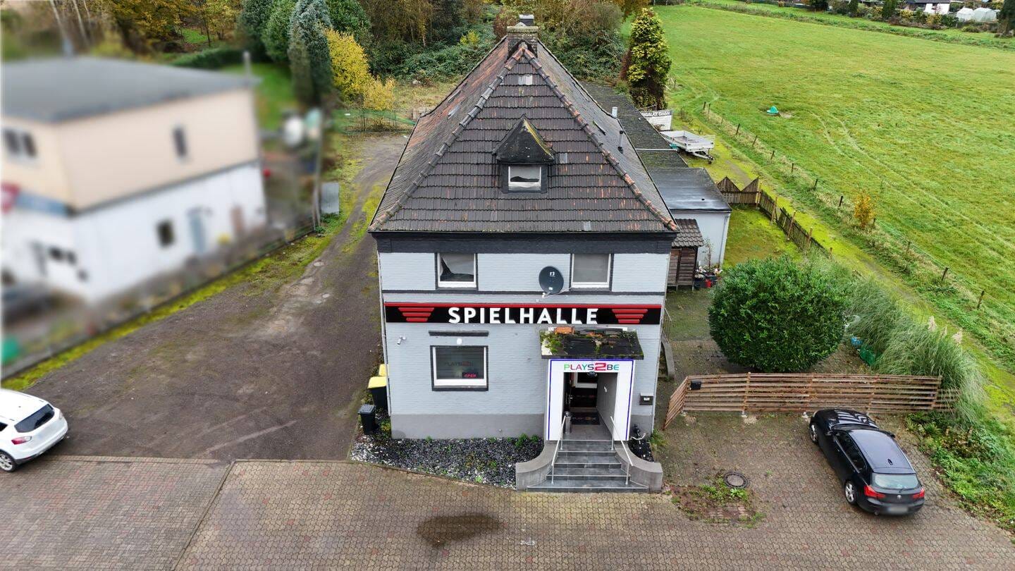Immobilie in Kerken - Attraktive Gewerbeimmobilie mit Spielhalle und Wohnung - Bild 1