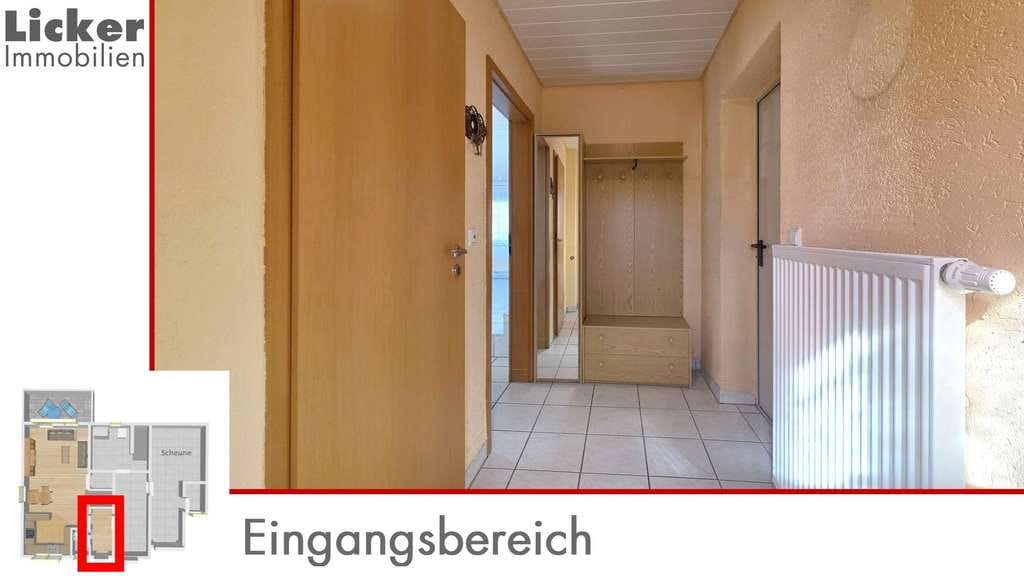 Immobilie in Auenwald - 90m² Wohnung mit Scheune, Garten und 4 Stellplätze - Bild 3