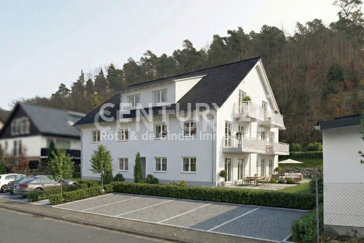 Immobilie in Sinn - Neubau 3-Zi.-Wohnung + 2 Stellplätze - Bild 1