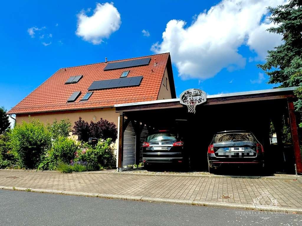 Immobilie in Moritzburg - Provisionsfrei-Charmante Doppelhaushälfte mit PV-Anlage, Pool und Carport in ruhiger Lage - Bild 2