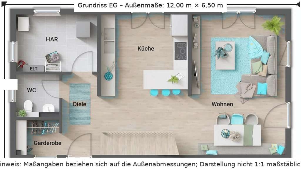 Immobilie in Mengkofen - Haus Nürnberg: Ihr modernes Einfamilienhaus inklusive Grundstück - Bild 2