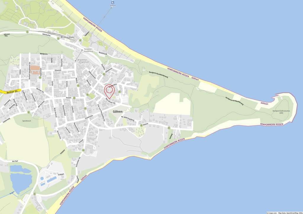 Immobilie in Göhren - Villa Schöne Aussicht - Wohnen über den Dächern vom Ostseebad Göhren - Bild 3