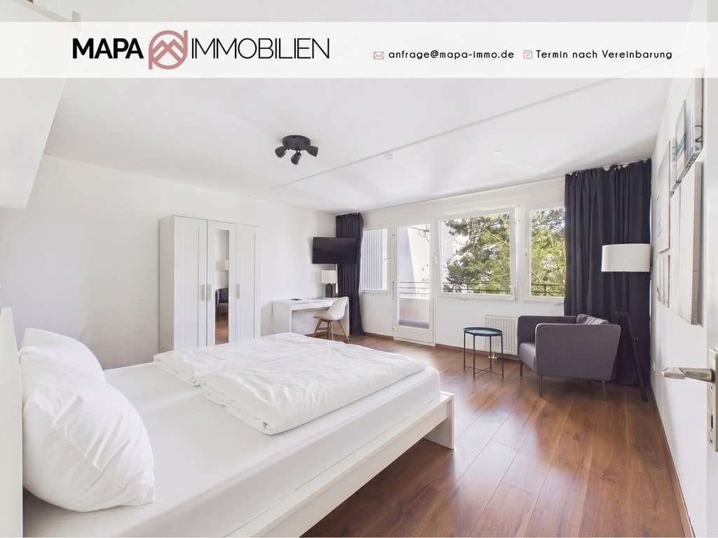 Immobilie in Eggenstein-Leopoldshafen - Gepflegte 1-Zimmer-Wohnung mit großem Balkon in ruhiger Wohnlage - Bild 0