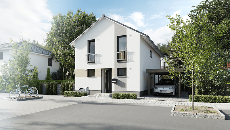 Immobilie in Glottertal -  zeitloses TC AURA Einfamilienhaus in attraktiver Baulücke Nähe Freiburg im Breisgau - Bild 0