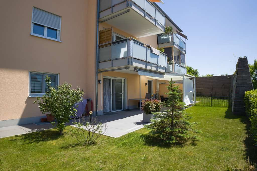 Immobilie in Langweid am Lech - Exklusive Gartenwohnung mit hochwertiger Ausstattung & 2 TG-Stellplätzen - Bild 3