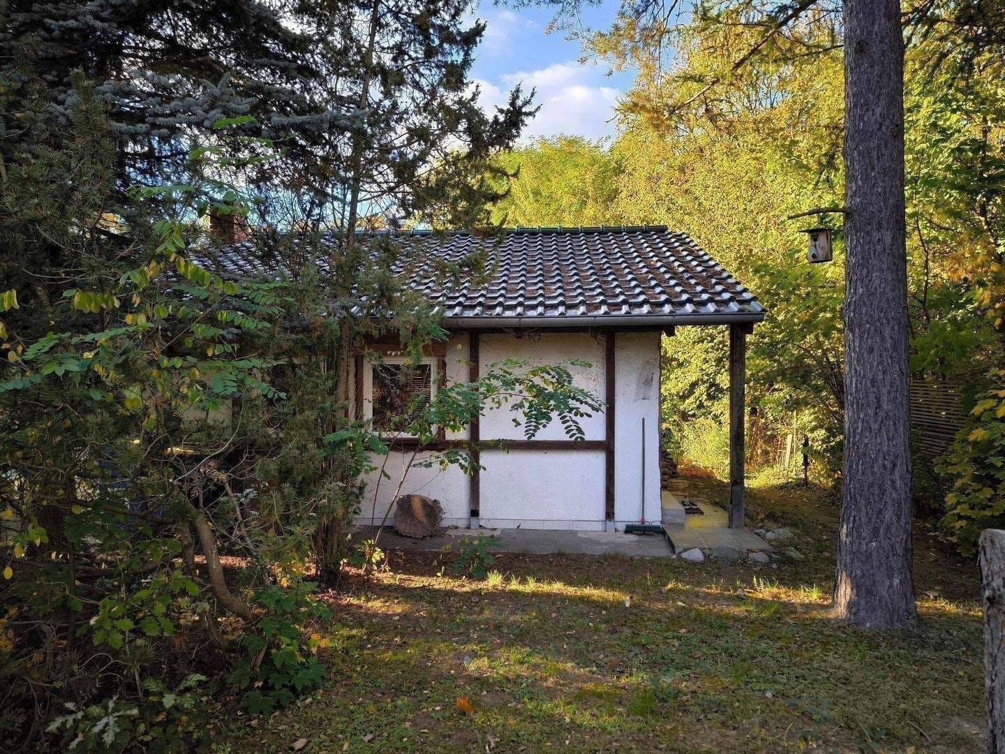Immobilie in Melchow - 1.104 m² Grundstück mit Kleinhaus (36 m²) oder neu bebaubar -  in Melchow - Bild 1