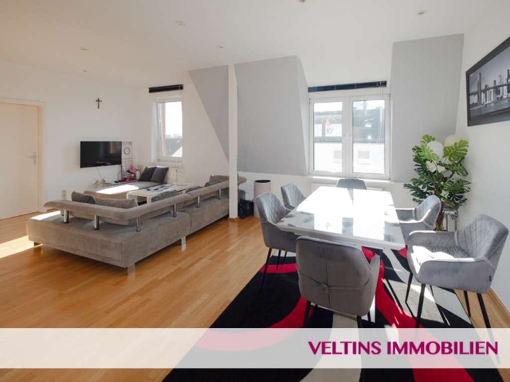 Immobilie in Frankfurt am Main - F-Hausen: Helle, sanierte  Single-Wohnung mit Gartennutzung, Einbauküche nahe U-Bahnstation - Bild 1