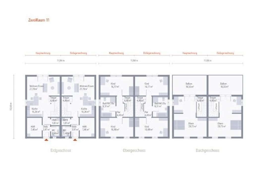 Immobilie in Frankfurt (Oder) - Haus mit 3 Etagen für mehr als nur eine Familien, und das sogar schon mit einem Grundstück !  - Bild 1