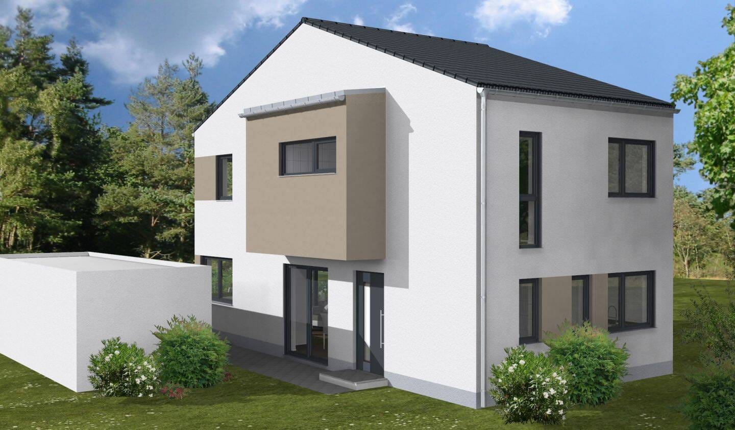 Immobilie in Obertraubling - Doppelhaushälfte mit Keller in Oberhinkofen BG Dorfbreite III; Parzelle 2, inkl. Grundstück - Bild 2