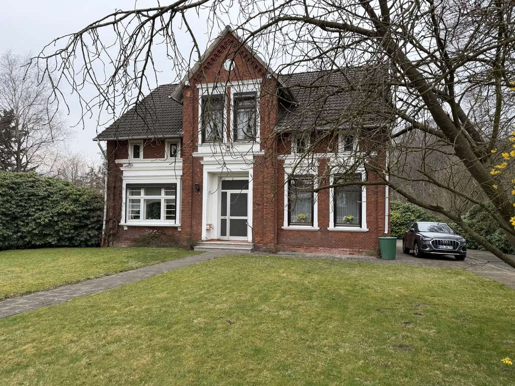 Immobilie in Hagen im Bremischen - So sehen Träume aus! Imposante Villa auf  9.775 m² parkähnlichem Grundstück und eigenem Wald. - Bild 1