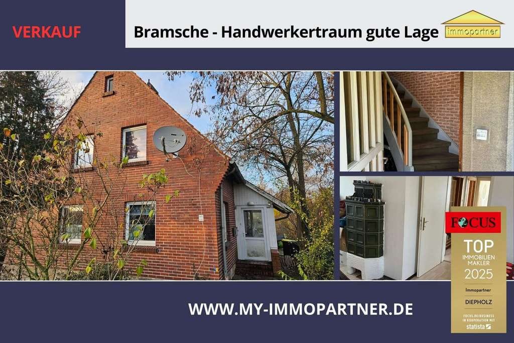 Immobilie in Bramsche - 1 Fam Handwerkerhaus in Bramsche - gute Lage - Bild 0