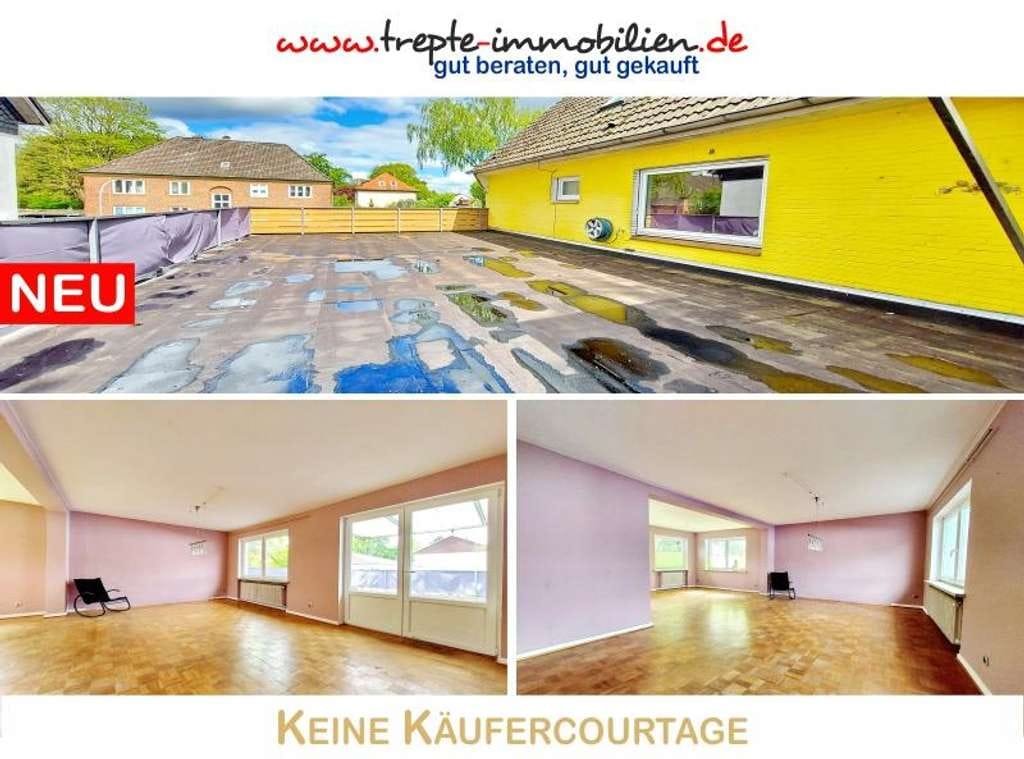 Immobilie in Hohenlockstedt - * 6,5% Rendite * Faktor 15 * 153m² * 5-Zimmer * inklusive Stellplatz & Riesenterrasse - Bild 0