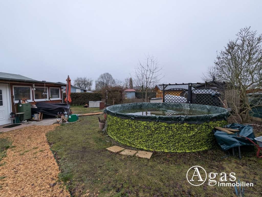 Immobilie in Oranienburg - Charmanter Pachtgarten mit Bungalow und Pool in Oranienburg (kein Verein) - Bild 2