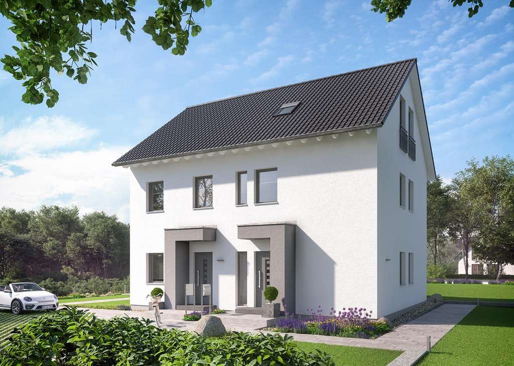Immobilie in Steyerberg - Modern wohnen, klimafreundlich bauen – 255 m² KfW-55-Mehrgenerationenhaus | mit Einliegerwohnung - Bild 4