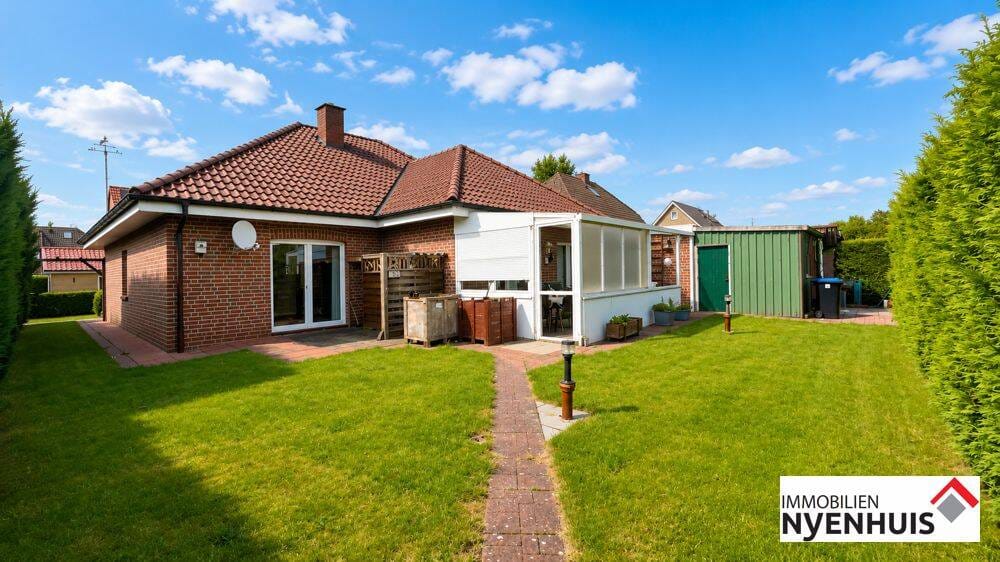 Immobilie in Niederlangen - Walmdachbungalow mit Garage & Carport ** Terrasse Südlage ** ** provisionsfrei für den Käufer - Bild 2