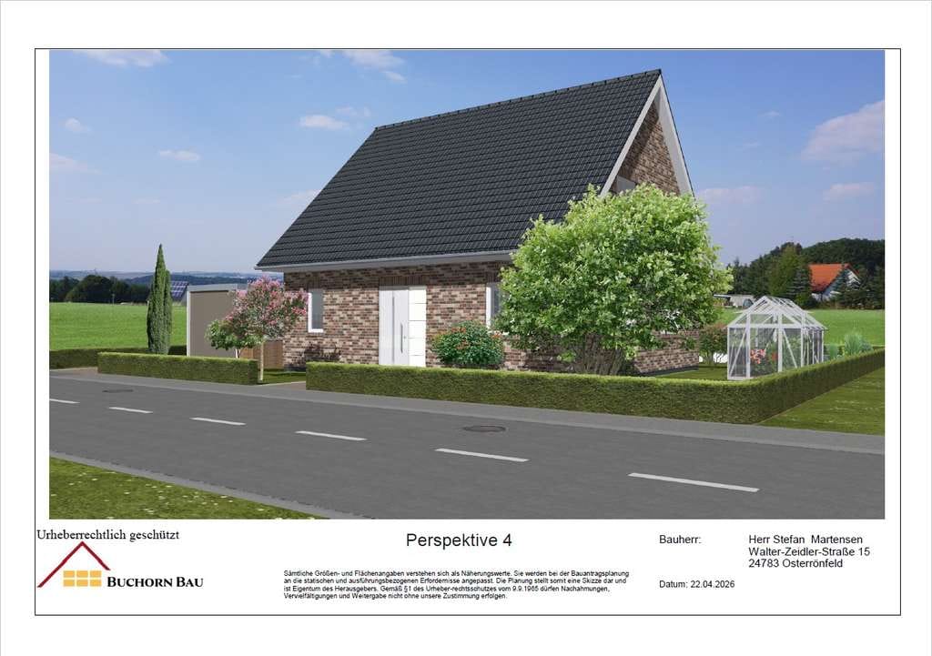 Immobilie in Fahrenkrug - NEU#MASSIV#STEINaufSTEIN...BUCHORN-Bau GmbH baut Ihren massiven Traum vom Eigenheim! - Bild 2