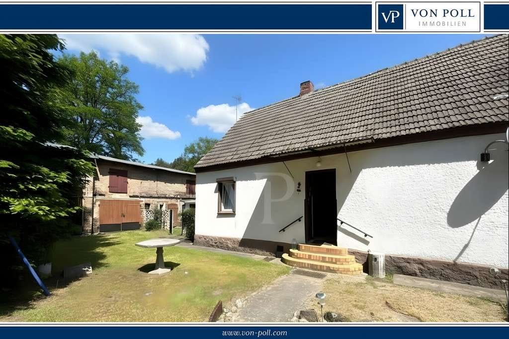 Immobilie in Chorin - Vergangenheit trifft Zukunft - Lehmbauhaus mit Scheune, Nebengelass und großer Wiese in Chorin - Bild 0