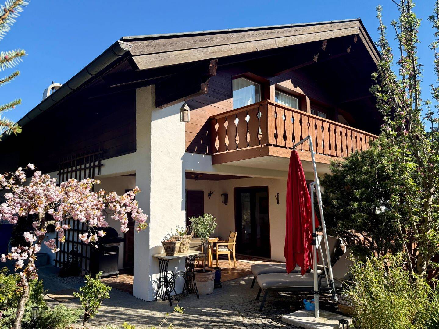 Immobilie in Murnau am Staffelsee - Bad Kohlgrub: Stilvolle und ruhig gelegene 3-4-Zimmer-Gartenwohnung im oberen Kurgebiet - Bild 0