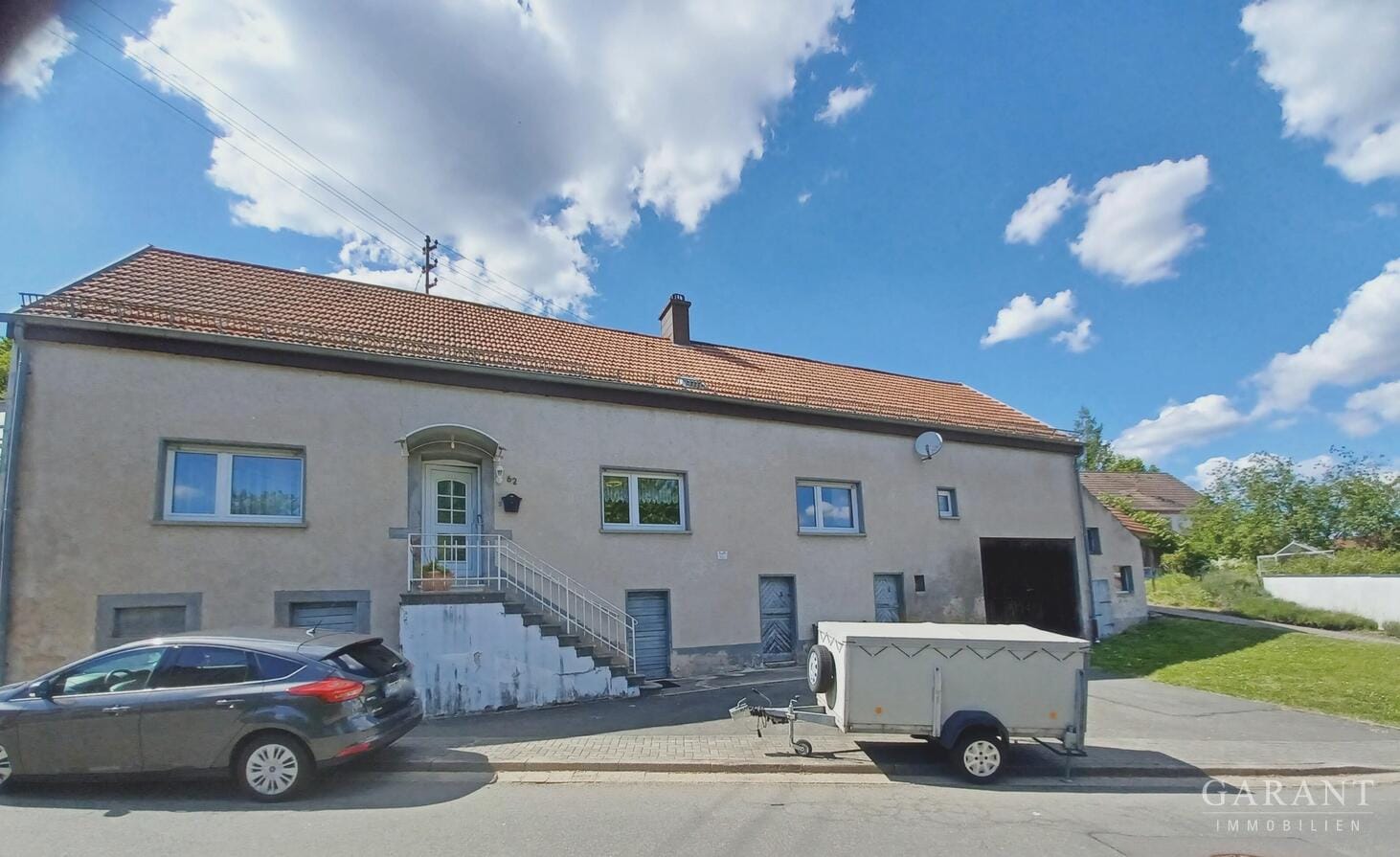 Immobilie in Nünschweiler - Bauernhaus mit großzügigem Grundstück, ausbaubare Tenne und möglichen Bauplatz - Bild 0
