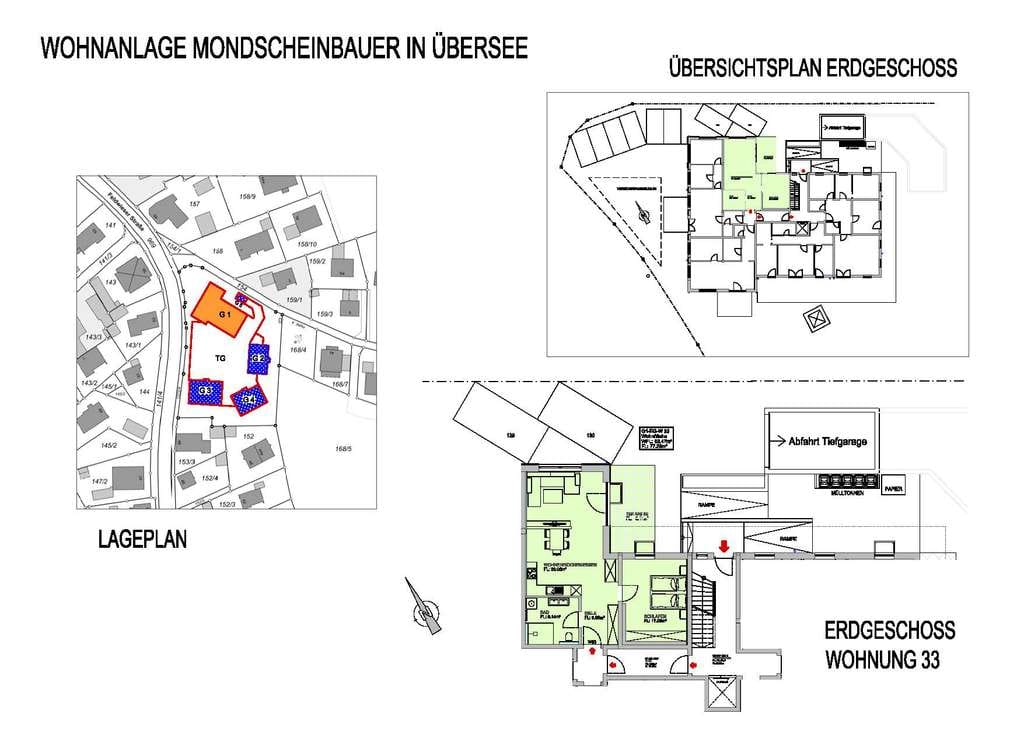 Immobilie in Übersee - Jetzt noch konfigurieren - 2 Zimmer EG - Neubauwohnung - Gartenanteil - zentrale Lage - Bild 2