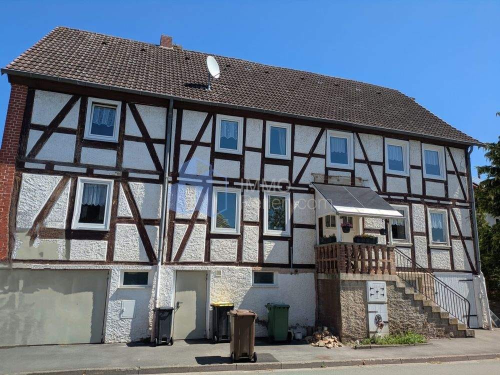 Immobilie in Breuna - Perfekt für den Handwerker! Zwei DHH in Fachwerkbauweise im teilweise sanierungsbedürftigen Zustand - Bild 1