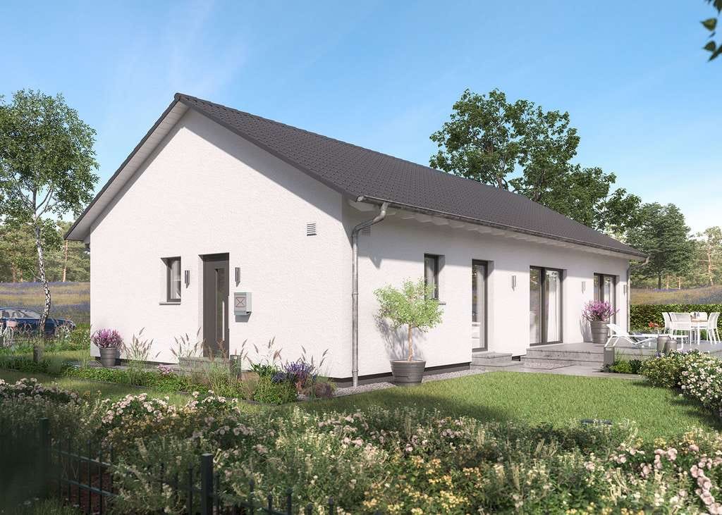 Immobilie in Haßbergen - Bungalow, barrierefrei 119 m² | Satteldach | KfW-55-Standard - Bild 3