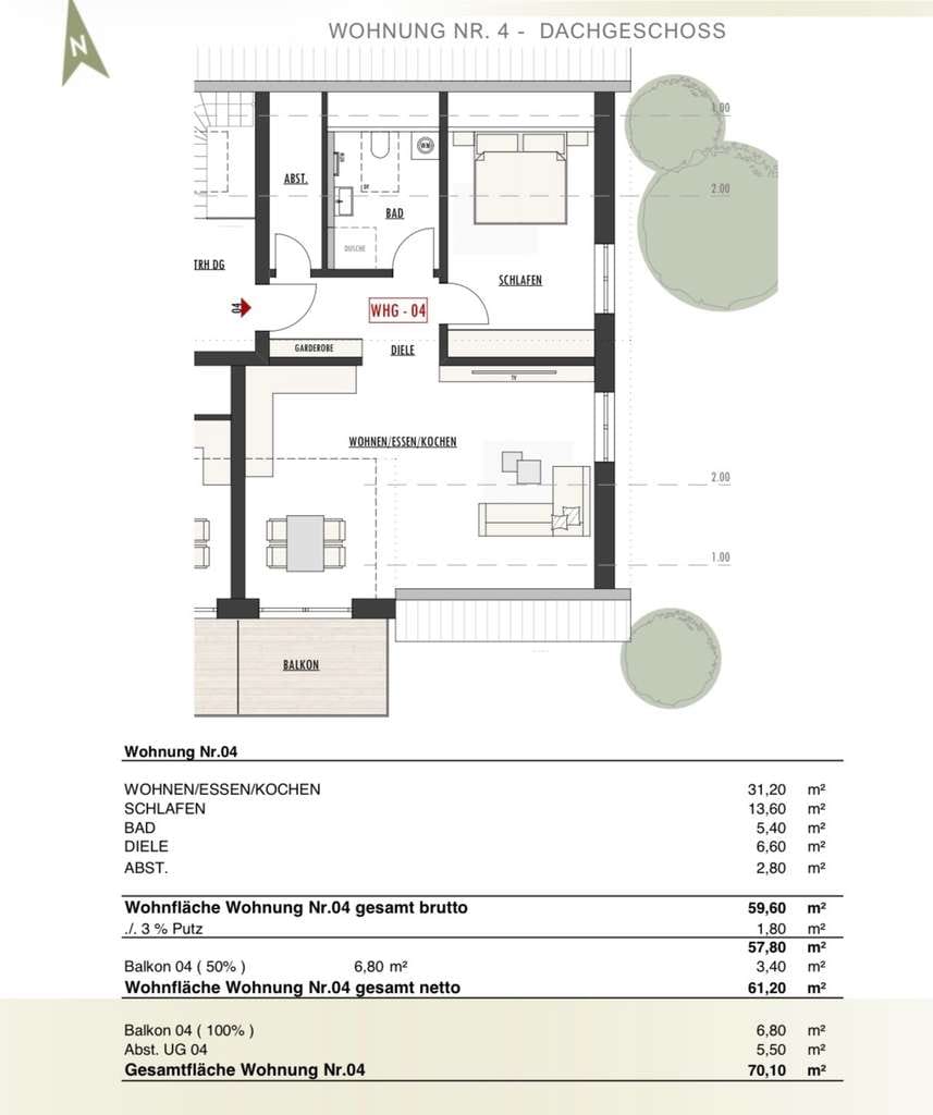 Immobilie in Leibertingen - Neubau 2026: Bezahlbarer Wohnraum 2–3-Zimmer-Wohnungen mit Stellplatz & Nahwärme - Bild 4