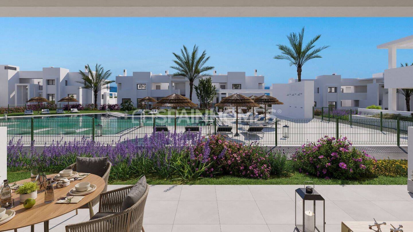 Immobilie in Ahlden - Wohnungen mit Meerblick in einem strandnahen Komplex in Estepona - Bild 4