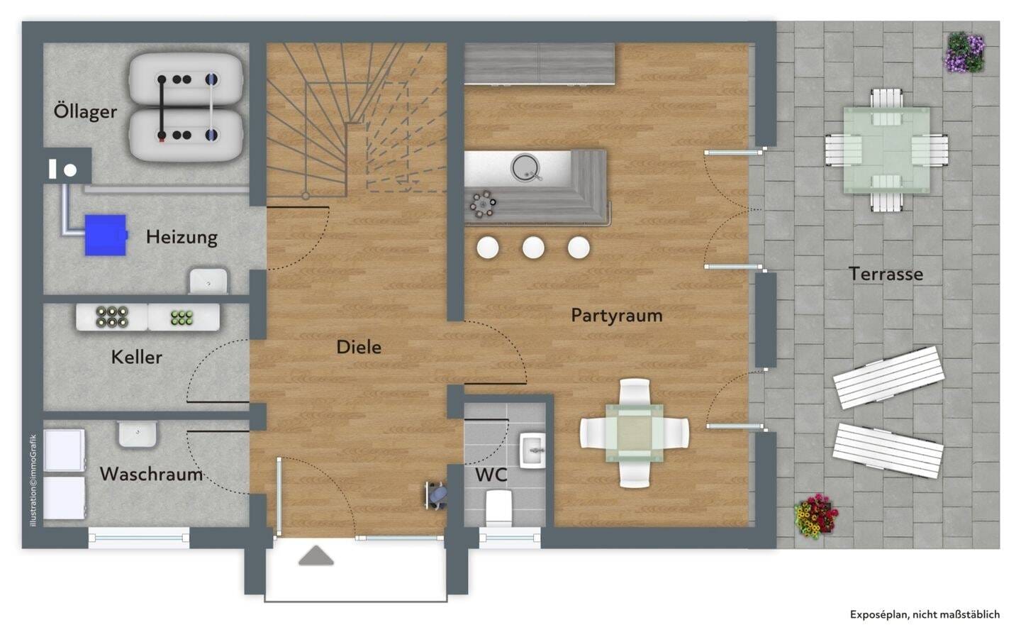 Immobilie in Neuberg - Hermann Immobilien:  2 Häuser auf  2725 qm Grundstück +Scheune+Halle in Neuberg-Ravolzhausen - Bild 3