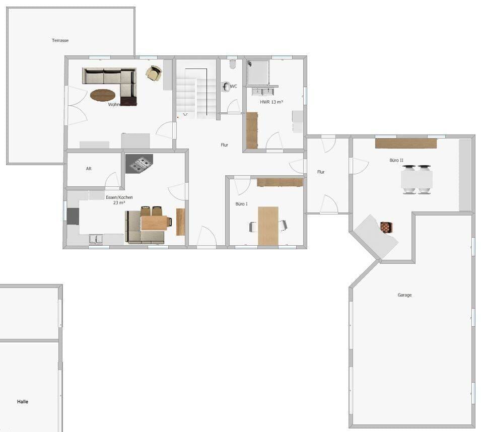 Immobilie in Egglkofen - stattliches Wohnhaus + Gewerbeflächen, Egglkofen - Bild 4