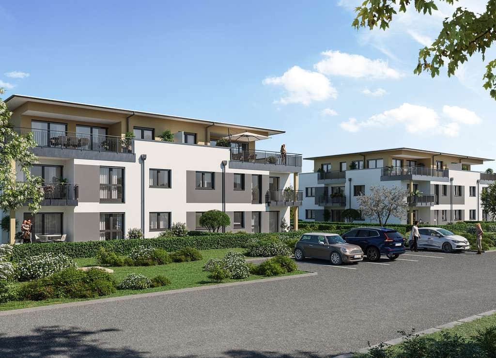 Immobilie in Rieden - Gemütliche 2-Zimmer-Neubauwohnung in Rieden-Zellerberg / W1.0.4 - Bild 0