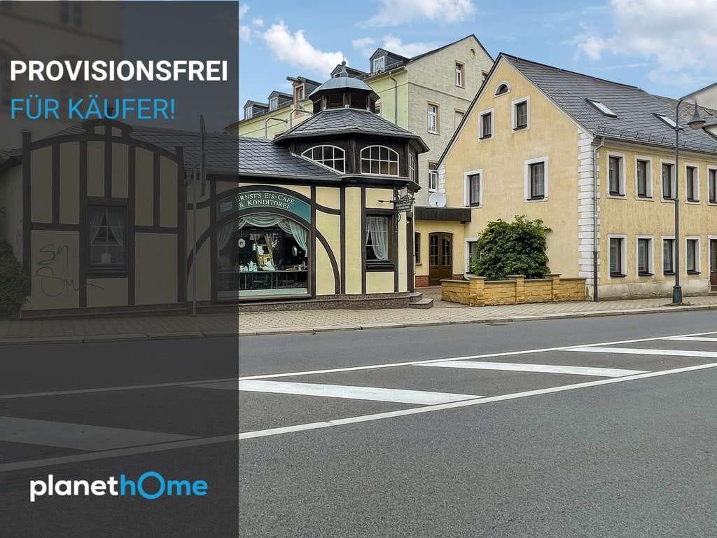 Immobilie in Waldheim - Provisionsfrei - 2 WGH in zentraler Lage von Waldheim-Chance zur Existenzgründung oder Kapitalanlage - Bild 0