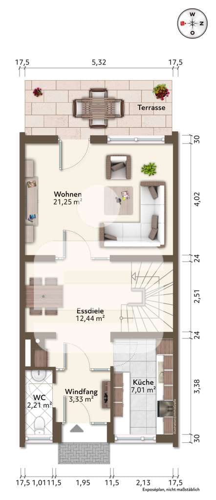 Immobilie in Höhenkirchen-Siegertsbrunn - Familienfreundliches Reihenendhaus in ruhiger Wohnlage mit perfekter Anbindung - Bild 1