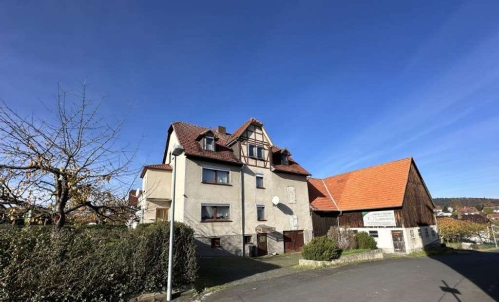 Immobilie in Malsfeld - Naturliebhaber mit handwerklichem Geschick gesucht! Bauernhaus mit Scheune und Garten - Bild 0
