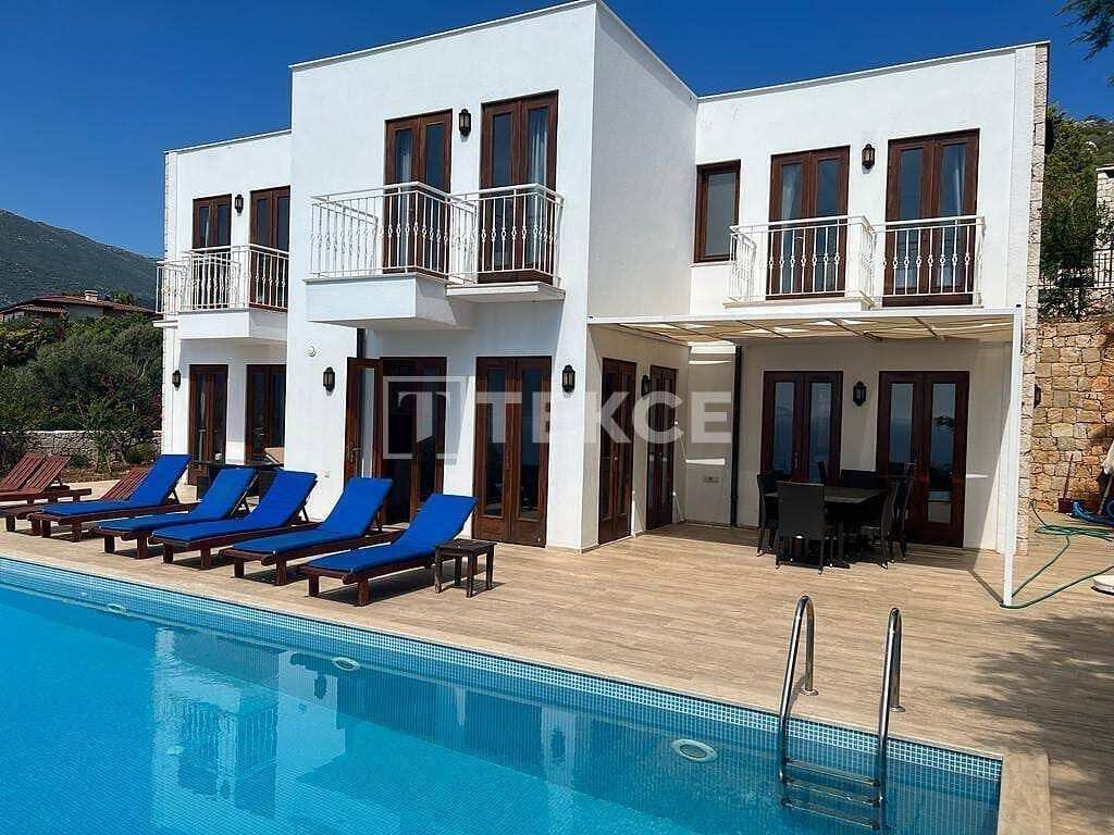 Immobilie in Paitzdorf - Villa mit 4 Schlafzimmern und Meerblick auf der Halbinsel Kas Çukurbag - Bild 3