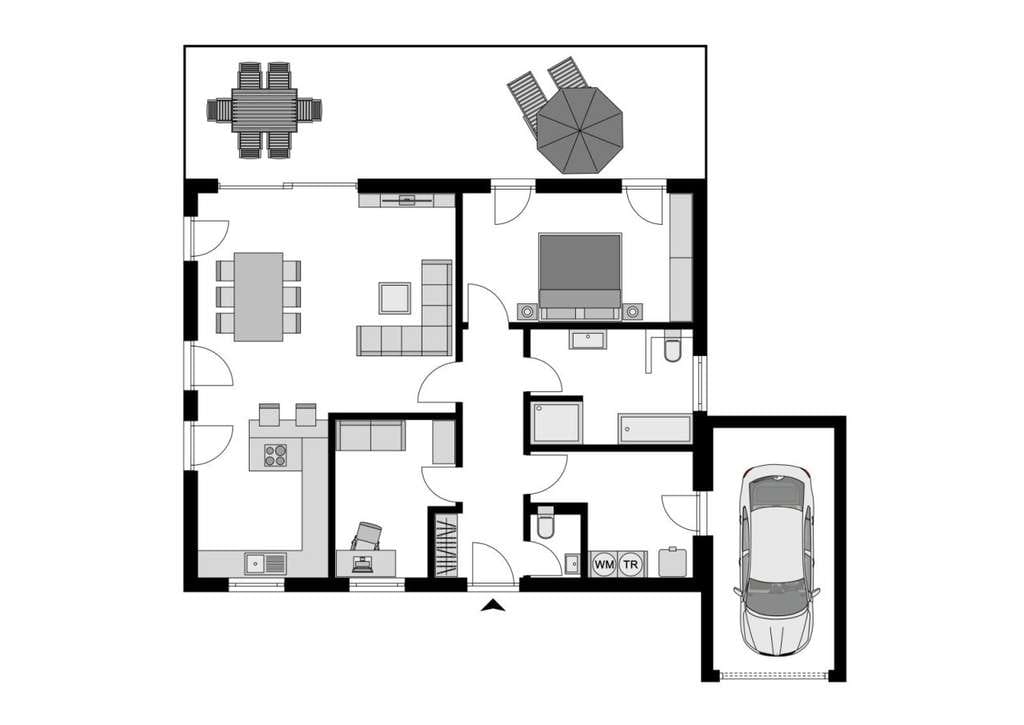 Immobilie in Oberlungwitz - Streif Bungalow - energieeffizient, ebenerdig und einmalig bauen - Bild 2
