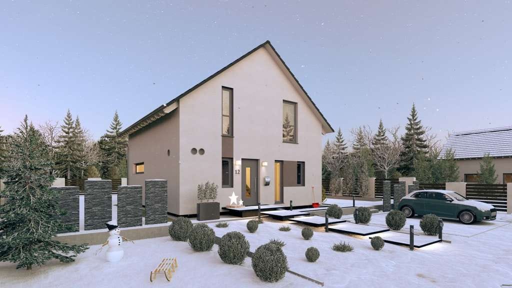 Immobilie in Georgensgmünd - EINFAMILIENHAUS, Offenheit trifft auf klassische Architektur- Bezug 2026 - Bild 1