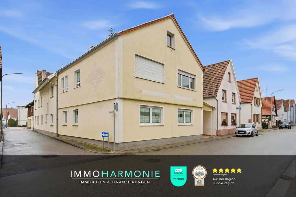 Immobilie in Hatzenbühl - Großzügiges Zweifamilienhaus mit Einliegerwohnung und vielseitigem Nutzungspotenzial in Hatzenbühl - Bild 0