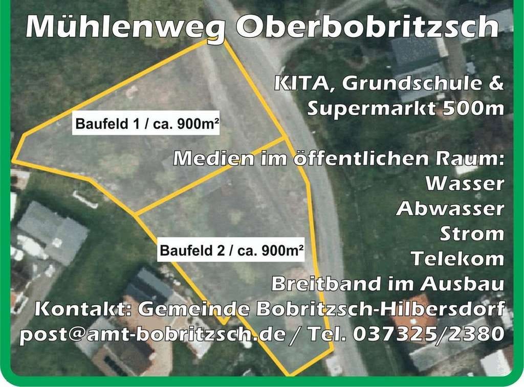 Immobilie in Bobritzsch-Hilbersdorf - Bauen Sie Ihr Traumhaus im schönen Bobritzsch. Es ist alles für Sie vorbereitet. - Bild 1