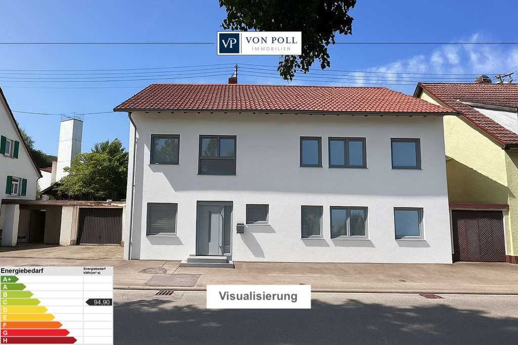 Immobilie in Wehingen - Renditestarkes Zweifamilienhaus – ideal für Kapitalanlage oder auch Eigennutzung in 78564 Wehingen - Bild 0