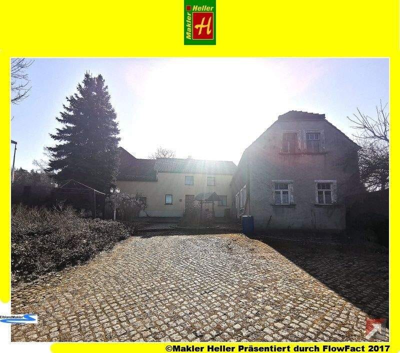 Immobilie in Schönfeld - Massives Bauernhaus mit Scheune und 2.359 m² Grundstück in Schönfeld OT Linz - Bild 0