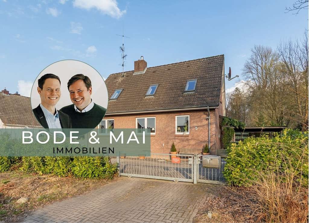 Immobilie in Börnsen - Neu-Börnsen - Idyllisches Einfamilienhaus auf parkähnlichem Grundstück und Waldrandlage - Bild 0