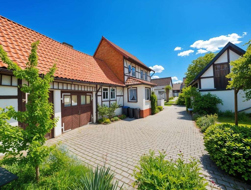 Immobilie in Südharz - Kleines Fachwerkhaus für Paare oder als Ferienhaus - Bild 1