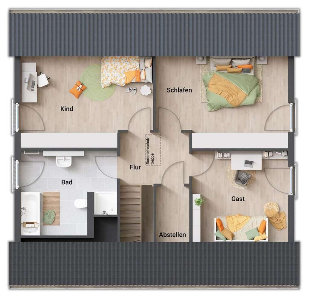 Immobilie in Kakenstorf - Familienfreundliches Mitwachshaus in Kakenstorf mit viel Platz und Komfort - Bild 4