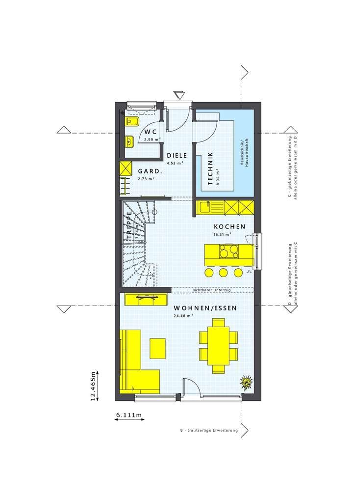 Immobilie in Zwingenberg - LivingHaus Projekt-Doppelhaus - Individuell geplant, modern und nachhaltig in Zwingenberg - Bild 1