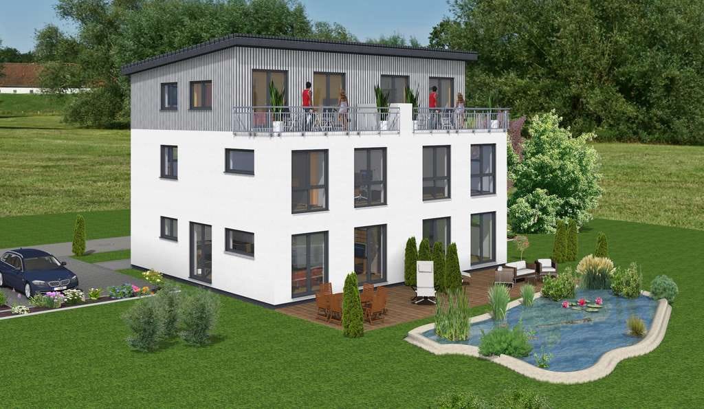 Immobilie in Schwörstadt - Moderne Doppelhaushälfte in Schwörstadt - Zuhause zwischen Rhein, Nautur und Lenbensqualität - Bild 0