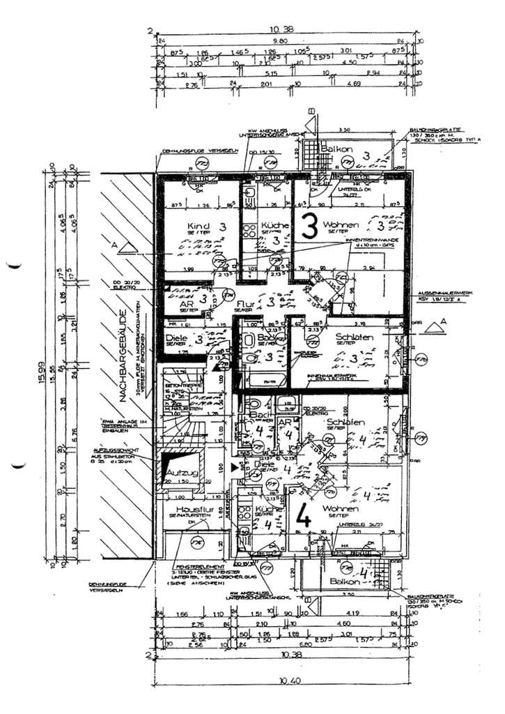 Immobilie in Hückelhoven - Hückelhoven-Ratheim von Privat, 3 ZKDB, Balkon, Aufzug, Stellplatz  - Bild 1