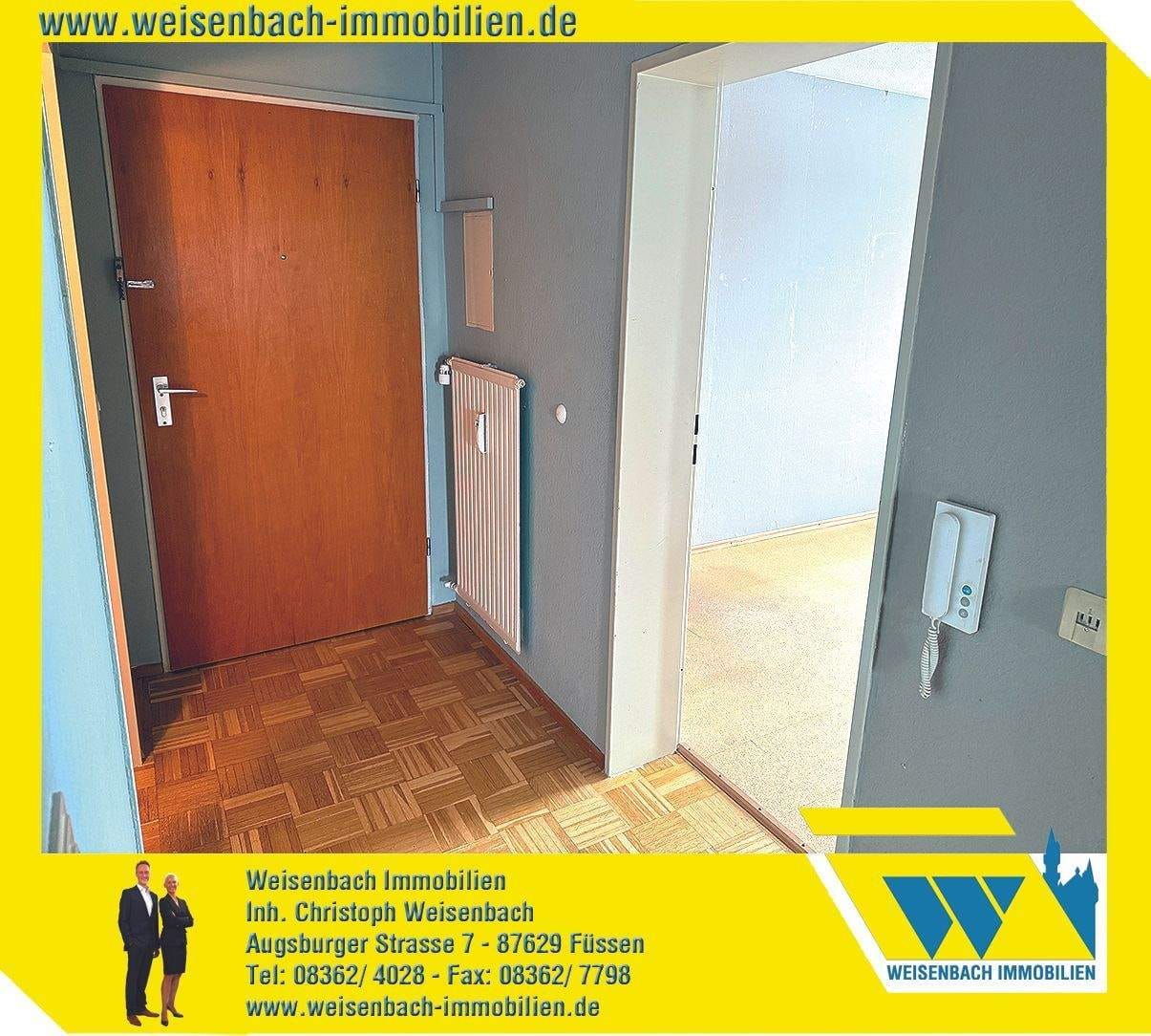 Immobilie in Pfronten - Sonnig gelegene 4-Zimmer-Wohnung in guter Wohnlage mit schönem Bergblick - Bild 4