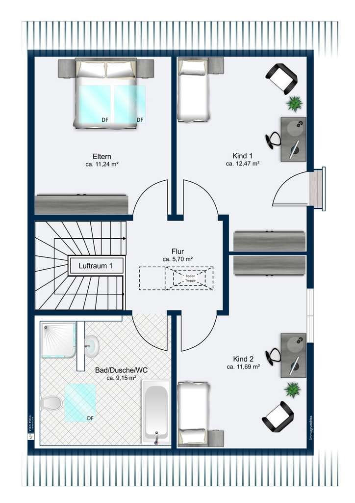 Immobilie in Deckenpfronn - Wohnglück in Deckenpfronn- Moderne Doppelhaushälften mit Komfort - Bild 4